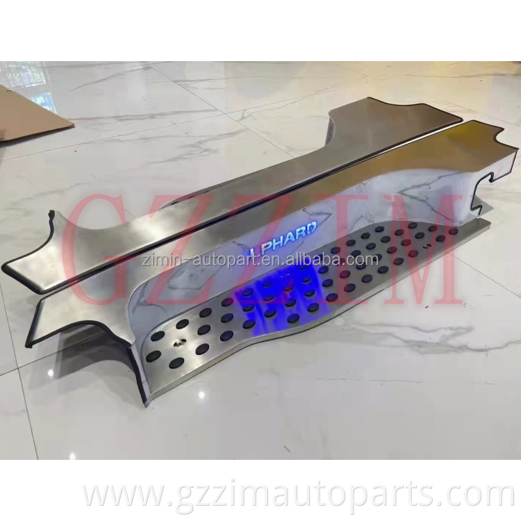 Car Accessories Aluminum Alloy Side Step Step Pedal Used For For Alphard